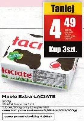 Masło Extra promocja w Supeco