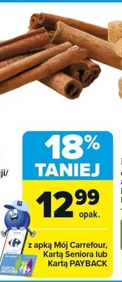 Cynamon kora promocja w Carrefour