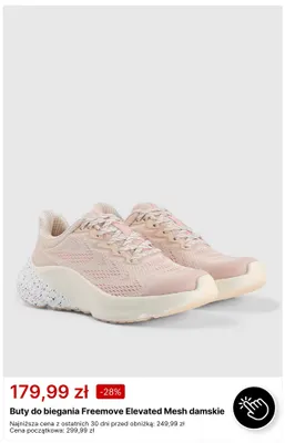 Buty do biegania Freemove Elevated Mesh damskie 4F promocja w 4F