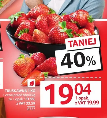 Truskawka promocja w Selgros