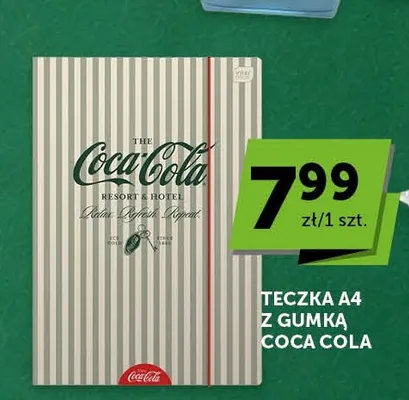 Teczka A4 z gumką Coca-Cola Interdruk promocja w Groszek
