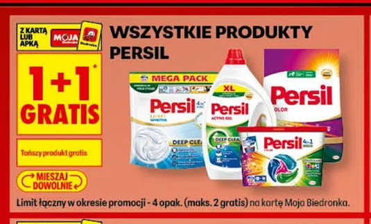 Produkty Persil promocja w Biedronka