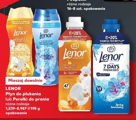Płyn do płukania Lenor promocja w Kaufland