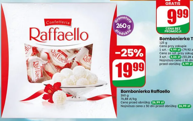 Bombonierka Raffaello promocja w Dino