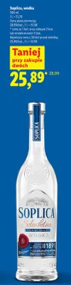 Wódka Soplica Szlachetna promocja w Lidl
