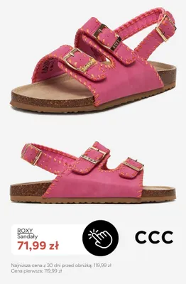 Sandały Roxy promocja w CCC