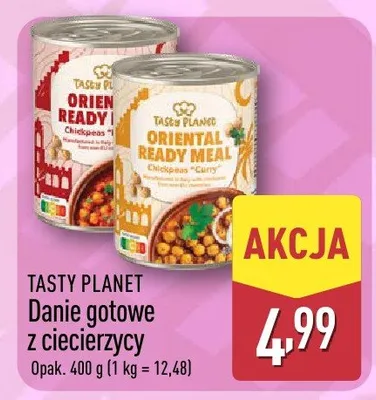 Danie gotowe z ciecierzycy promocja w Aldi