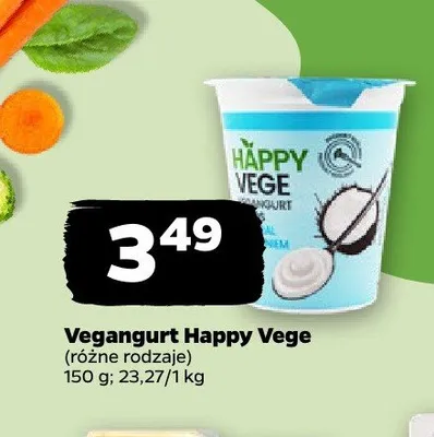 Vegangurt Happy Vege promocja w Netto