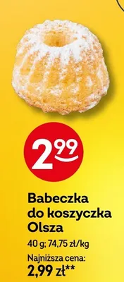 Babeczka do koszyczka promocja w Żabka