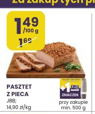 Pasztet z pieca JBB promocja w Stokrotka