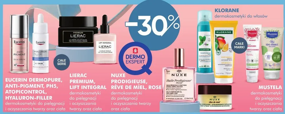 Dermokosmety Nuxe Prodigieuse, Reve de Miel, Rose promocja w Super-Pharm