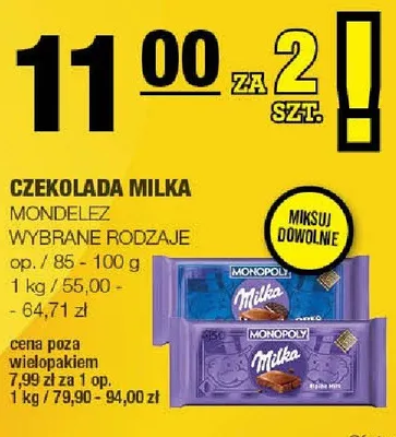 Czekolada Milka promocja w SPAR