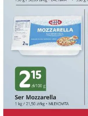Ser Mozzarella Mlekovita promocja w Marketvita