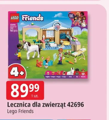 Klocki LEGO Friends Lecznica dla zwierząt 42696 promocja w Leclerc