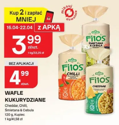 Wafle kukurydziane Chilli promocja w Chorten