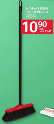 Miotła z kijem 120 cm Monica promocja w Selgros