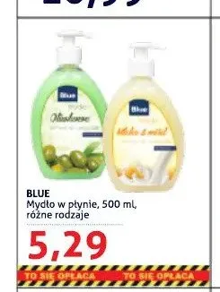 Mydło w płynie Blue promocja w Blue Stop