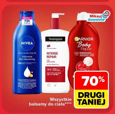 Balsam do ciała Garnier Body Repair promocja w Carrefour