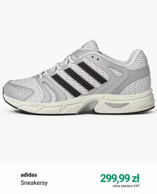 Sneakersy adidas promocja w Deichmann