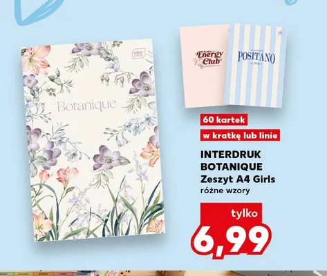 Zeszyt A4 Girls Interdruk Botanique w linie promocja w Kaufland