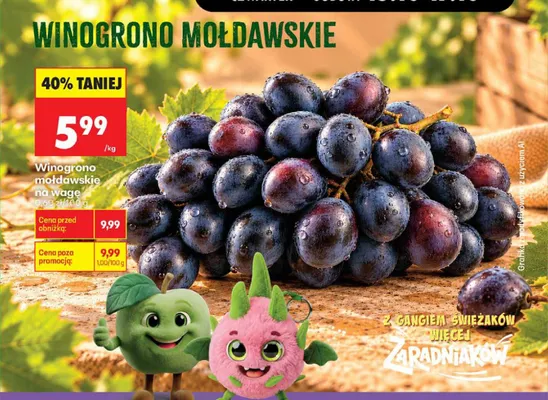 Winogrona promocja w Biedronka