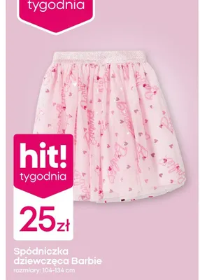 Spódniczka dziewczęca  promocja w Pepco