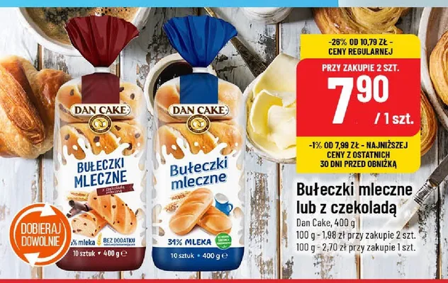 Bułeczki mleczne  promocja w POLOmarket