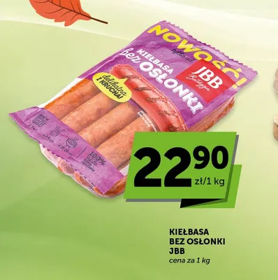 Kiełbasa bez osłonki JBB promocja w ABC