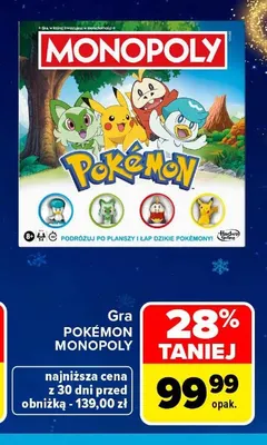 Gra Pokémon Monopoly promocja w Carrefour