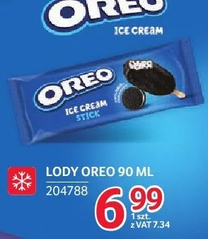 Lody Oreo 90ml promocja w Selgros