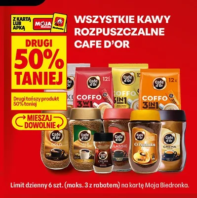 Napój kawowy Cafe d'Or Coffo 3in1 promocja w Biedronka