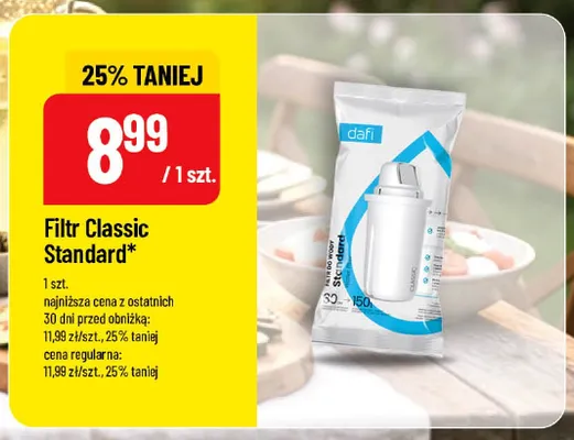 Filtr do wody Dafi Classic Standard promocja w POLOmarket