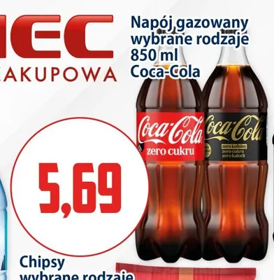 Napój gazowany Coca-Cola promocja w Kupiec