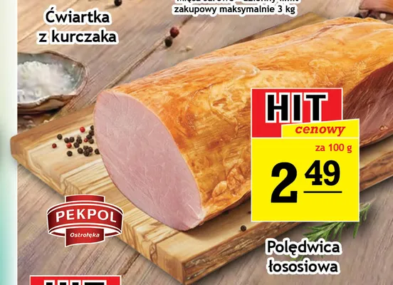 Połędwica łososiowa Pekpol promocja w Gram Market