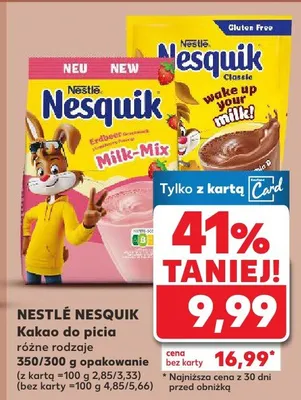 Kakao do picia różne rodzaje promocja w Kaufland