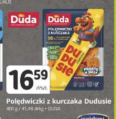 Polędwiczki z kurczaka Dudusie Duda promocja w Marketvita