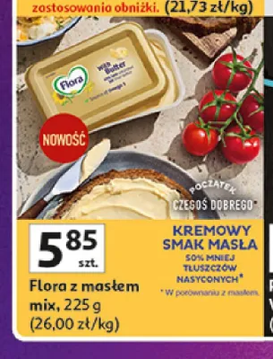 Flora z masłem mix promocja w Auchan