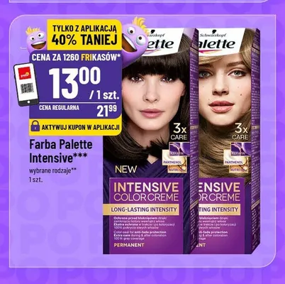 Farba do włosów Palette Intensive Color Creme promocja w POLOmarket