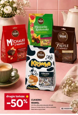 Cukierki Trufle z Wawelu Wawel promocja w Stokrotka