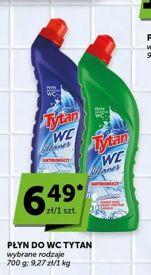 Płyn do WC Tytan Bakteriobójczy promocja w Groszek
