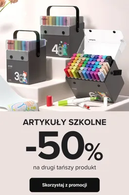 Markery dwustronne Mideer 48 kolorów promocja w Smyk