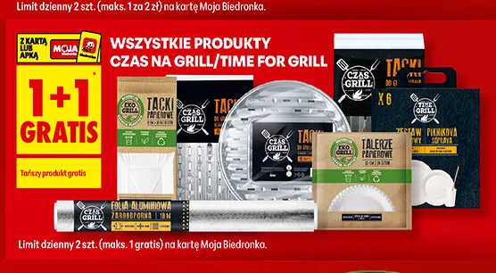 Produkty Czas na Grill/Time for Grill promocja w Biedronka