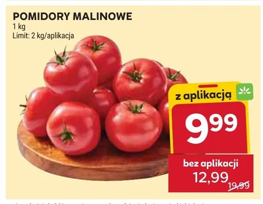 Pomidory malinowe promocja w Stokrotka