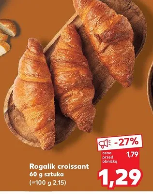 Rogalik croissant promocja w Kaufland