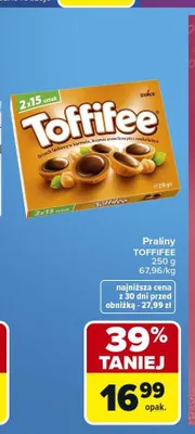 Praliny Toffifee promocja w Carrefour