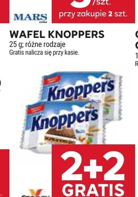 Wafel Knoppers promocja w Stokrotka