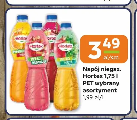 Napój niegazowany Hortex promocja w Społem Częstochowa