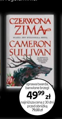 Książka Cameron Sullivan - Czerwona zima oprawa twarda barwione brzegi promocja w Empik