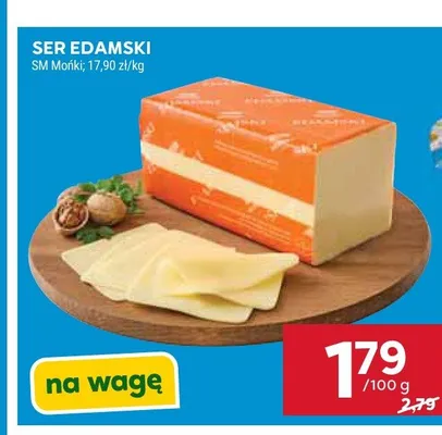 Ser Edamski SM Mońki promocja w Stokrotka