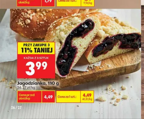 Jagodzianka promocja w Biedronka